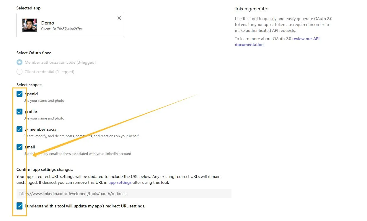 create oauth 2 0 access token