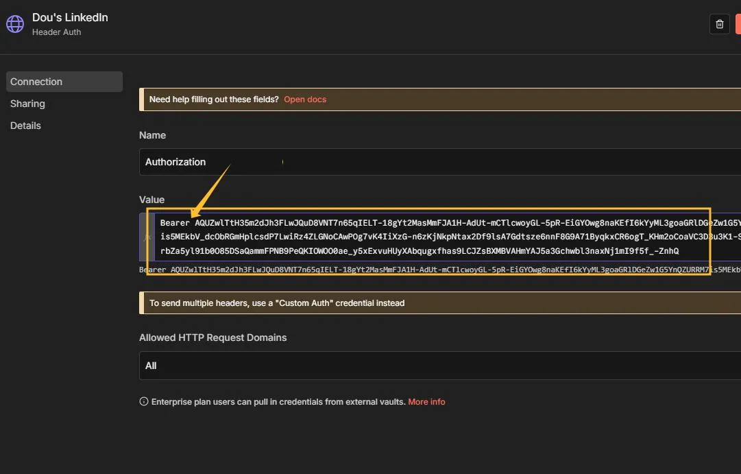 header auth authorization